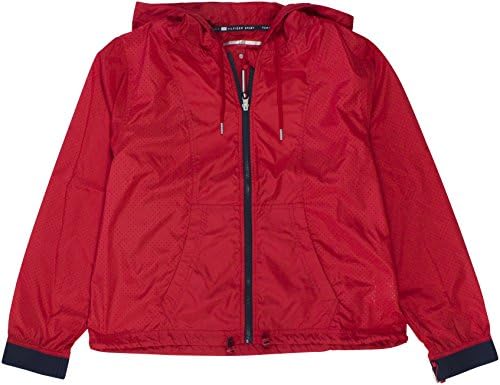 Tommy Hilfiger Sport Women's Zip Front Jacket W/Kangaroo Pocket