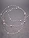 DOMESTAR 200 Feet Pink Pearl Garland, Roll of Beads Pearl Chain Pearl Strands String of Pearls Wire Pearl Bridal Bouquet Decoration for Party Supplies DIY