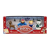 Beverly Hills Teddy Bear Company Rudolph #1 Classic Set (4 Pack)