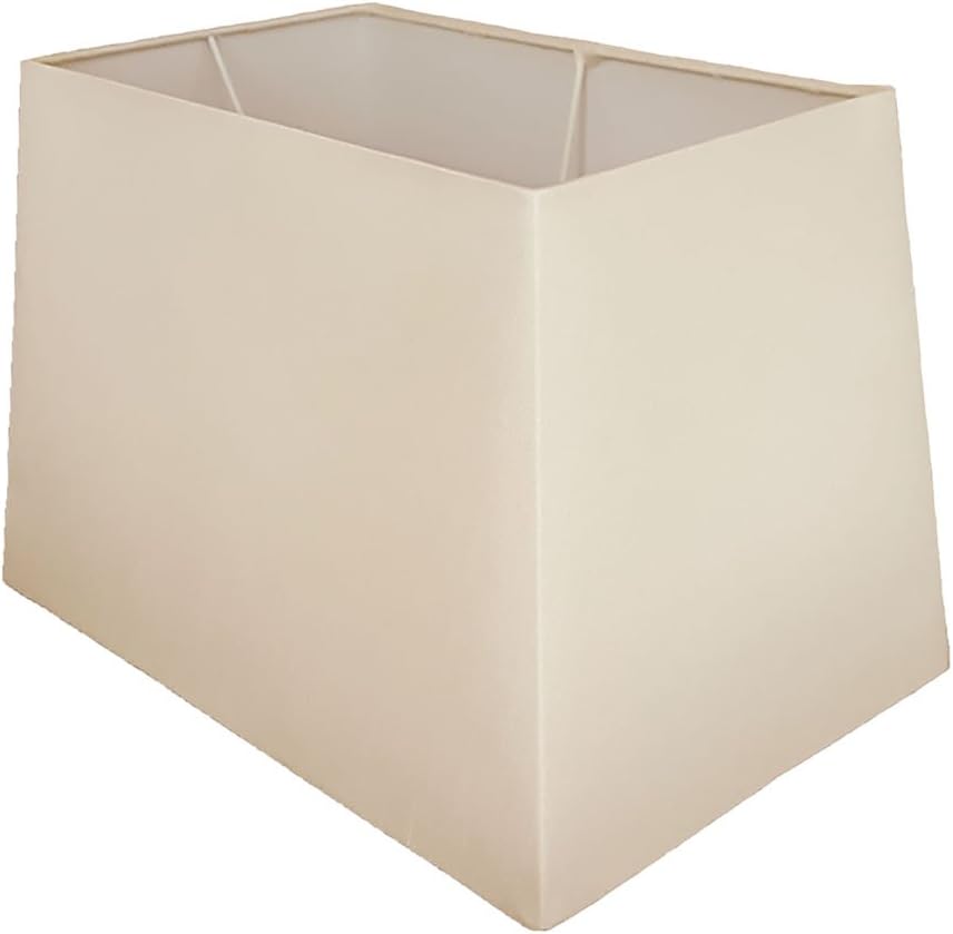 21 Inches Rectangular Table Lamp Shade - Cream