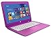 (Discontinued) HP Stream 13.3 Inch Laptop (Intel Celeron, 2 GB, 32 GB SSD, Orchid Magenta) Includes Office 365 Personal for One Year