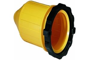 Marinco 7715CRN Weatherproof Cover with Threaded Ring for Marinco Marine Electrical 50-Amp Connectors (6360CRN and 6364CRN, F