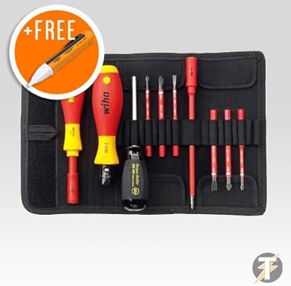 Wiha 37094 Fin 11 Pieces Pour Electricien Vde Tournevis Dynamometrique Amazon Fr Bricolage