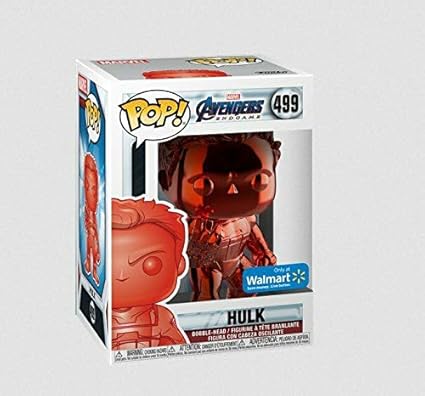 funko pop hulk chrome walmart exclusive