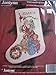 Janlynn Christmas Cross Stitch Victorian Santa & Children Stocking Kit 125-53
