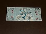 1952 DAVIDSON AT HARVARD COLLEGE FOOTBALL FULL TICKET EX-MINT PLUS