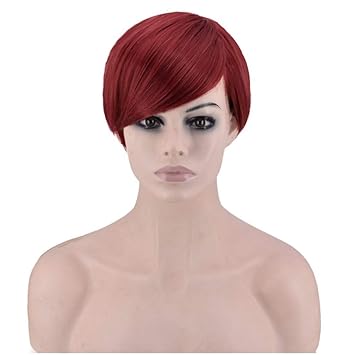 Amazon Com Ndfse Wig Wig Women Short Hair Short Straight Hair