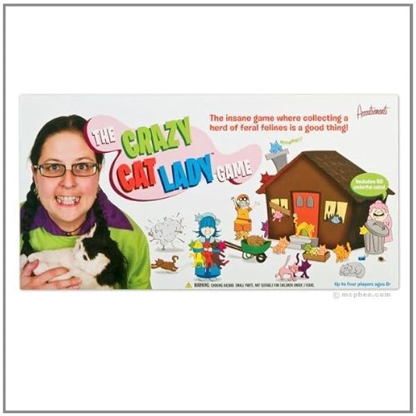 crazy cat lady figure amazon