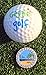 Giggle Golf Bling Golf Ball Marker With A Magnetic Pendant Necklace for Women (Beach Scene)