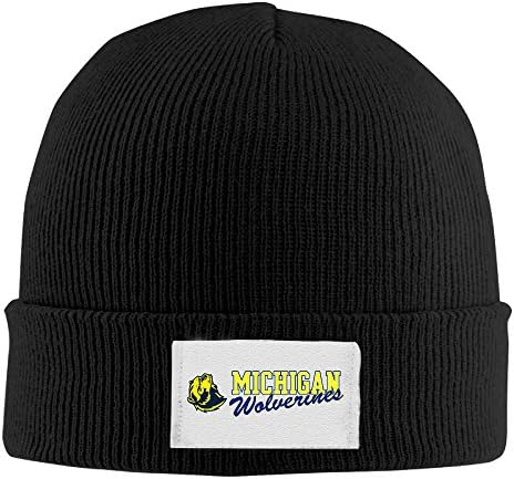 Amone Michigan Wolverines Teame Winter Knitting Wool Warm Hat Ash