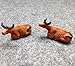 Evemodel AN8701 30pcs 1:87 Well Painted Farm Animals Cows HO Scale