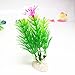 Glendan 10 Pack Artificial Aquarium Plants-Small Size 4 to 4.5 inch Fish Tank Decorations Home Décor Plastic Assorted Color