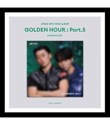 Amazon.com: ATEEZ GOLDEN HOUR : Part.5 [DIGIPACK Ver.] 14th Mini