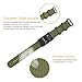 Fintie Band Compatible with Garmin VIVOACTIVE HR, Soft Nylon Sport Straps Adjustable Replacement Watch Bands with Metal Buckle Wristband Compatible Garmin Vivoactive HR Sports GPS Smart Watch, Olive