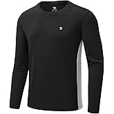 Gopune Men's Swim Shirts Rash Guard Long Sleeve UPF 50+ Sun Protection Quick Dry Outdoor Hiking Fishing Shirts