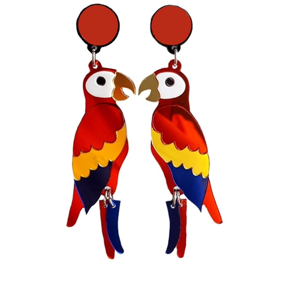 おすすめ Askana女性のファッション明るいアクリルスタッドイヤリング B072xsb84y 丸 ブラック 幾何学模様 イヤリング Studyabroad Uic Edu