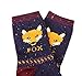 EBMORE Womens Girls Wool Novelty Socks Cabin Cute Animal Cartoon Funny Casual Soft Cotton Socks 3 Pack (Olw Beige (3 Pairs))