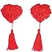 Ayliss® 2pcs Sequin Sexy Tassel Pasties Nipple Covers Stick Lingerie