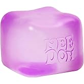Schylling NeeDoh Nice Cube -Sensory Squeeze Toy with Super Solid Squish - 2.25" Cube (Purple)