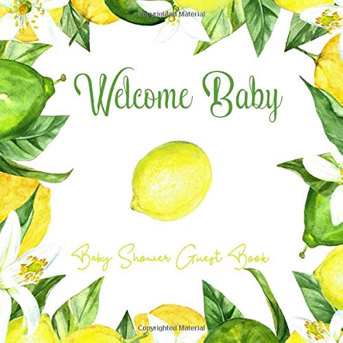 lemon themed baby shower