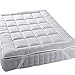 Royal Hotel Bedding Mattress Topper, Queen, 2 Inches Hypoallergenic Overfilled Down Alternative Anchor Bands Mattress Topper