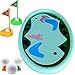 MeiGuiSha 62″ Kid's Toy Golf Set Inflatable Pool Golf Mat Game Toys for Kids Adults