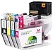JARBO Compatible Ink cartridges for Brother LC3013, 1 Set, Compatible with Brother MFC-J491DW, MFC-J690DW, MFC-J895DW, MFC-J497DW Printer (1 Black, 1 Cyan, 1 Magenta, 1 Yellow)