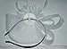 Women's Fascinators Hat Small Hairpin Feather Mesh Flower Hairclip (Z White)