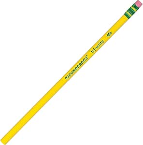 thumbnail image 2 of Vintage Dixon Ticonderoga Pencils HB No. 2 Soft Tri-write Black Triangular Set 2 of 12