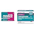 Prevacid 24HR Acid Reducer 42ct & Lansoprazole Heartburn Relief Capsules 42ct Bundle