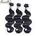 Amella Hair Brazilian Virgin Hair Body Wave 3 Bundles 285g 12