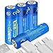 CT ENERGY AA Lithium Batteries Rechargeable 1.5V 1600mAh AA Battery with Micro USB 1.5Hrs Fast Charging Li-ion Double A Batteries (4Pack)