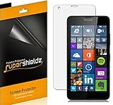 (6 Pack) Supershieldz for Microsoft Lumia 640 Screen Protector, High Definition Clear Shield (PET)