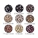 500 Pcs 5.0 mm Silicone Lined Micro Links Rings Hair Extensions Beads Silicone Lined Beads for Human Hair Extensions and Feather Extensions (Black)
