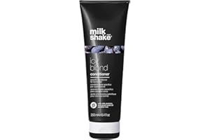 milk_shake Icy Blond Conditioner - Black Pigment Silver Conditioner for Very Light Blond and Platinum Hair, 8.4 Fl Oz (250 ml
