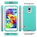 ULAK Galaxy S5 Case, Knox Armor Slim Hybrid Shockproof Silicone Rugged Hard Plastic Case Protective Cover Shell for Samsung Galaxy S5 S V I9600 (5.1