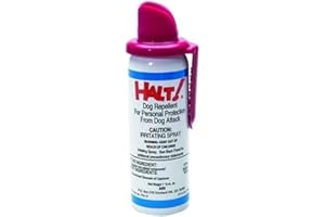 Halt II Dog Repellent Spray Repeller 1.5 oz Personal Protector Stop Agressive Dog Attack