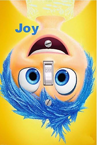 INSIDE OUT JOY- Light switch Cover- Inside Out- Switch Plate Cover