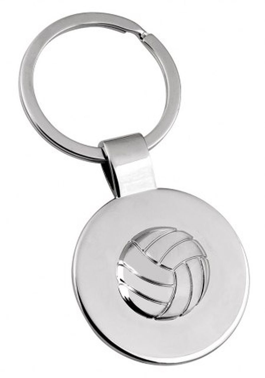 Ten VOLLEYBALL KEY RING IN METAL cod.EL7836 cm 3,5x7,8x0,5h by Varotto & Co.