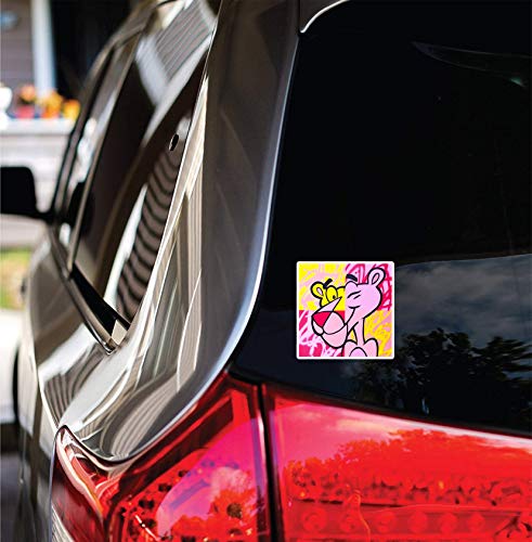 GTOTd Stickers for Pink Panther 20-Pcs, Stickers Decals Vinyls for Laptop,Waterbottle，Teens,Cars, Gift，Figure Collection - Thumbnail 4