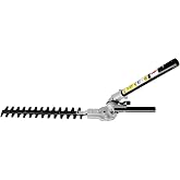Kerlista Straight Shaft Hedge Trimmer Attachmen-Black | Fits for MTD husqvarna worx greenworks CaCraftsman Yardman Snapper Murray, Ryobi and moer Brand Powerheads