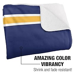 Webster Gorloks Primary Logo Stripes Sherpa