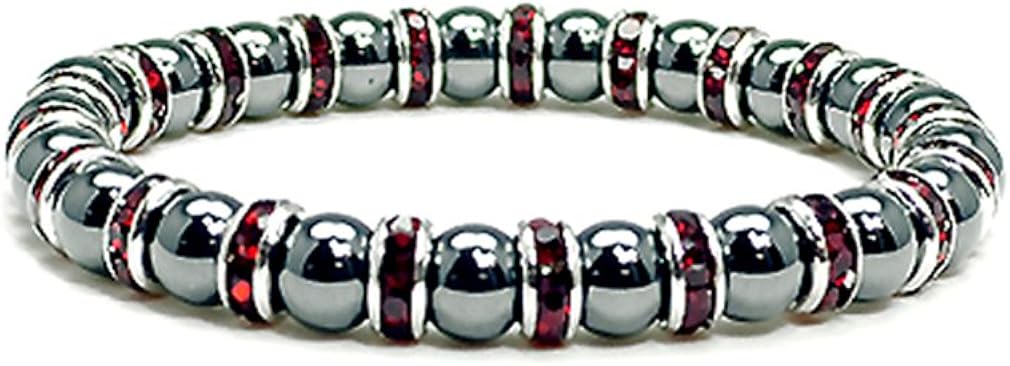 Accents Kingdom Magnetic Bracelet Women's Tuchi Simulated Pearl Hematite Magnetic Therapy Bracelet