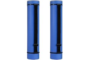 Ecjiuyi Poster Tube with Strap,2Pack Expandable Poster Storage Tubes Expand from 24.5" to 40" ,Waterproof Telescoping Blueprint Art Document Transport Carrying Tube
