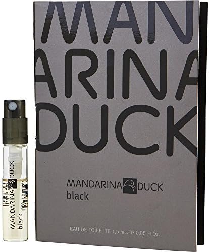 MANDARINA DUCK BLACK by Mandarina Duck EDT SPRAY VIAL ON CARD for MEN ---(Package Of 4)