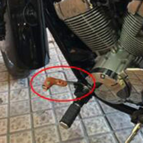 image for D DOLITY Motorcycle Shift Protector, PU Gear Shift Lever Cover, Univer