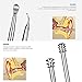 Ear Pick Ear Curette Earwax Pick Removal Tool Kit 11 Pcs, HOOFUN Stainless Steel Ear Hygiene Care Sets with Led Light for Kids and Storage Box