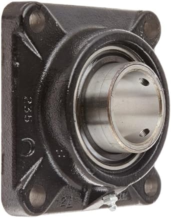 cad bolt 4 bearing flange Belt Holes Bearing Ball Bolt Flange Unit, F3U235N 4 Link