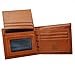 Rbenxia Stylish Brown Billfold Coffee Leather Wallet Credit Card Men Purse Clutch Bifold PU Leather Wallet with Card Slots and ID Window Slot Gifts Souvenir