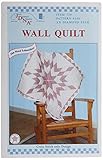Stamped White Wall Or Lap Quilt 36